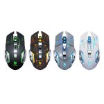 T-WOLF Q13 2,4 GHz 6-Tasten RGB Buntes Licht Drahtlose Gaming-Maus, Single Mode Black, Single Mode Star Black, Single Mode White, Single Mode Gray, Dual Mode Black, Dual Mode Star Black, Dual Mode White, Dual Mode Gray – Bild 2