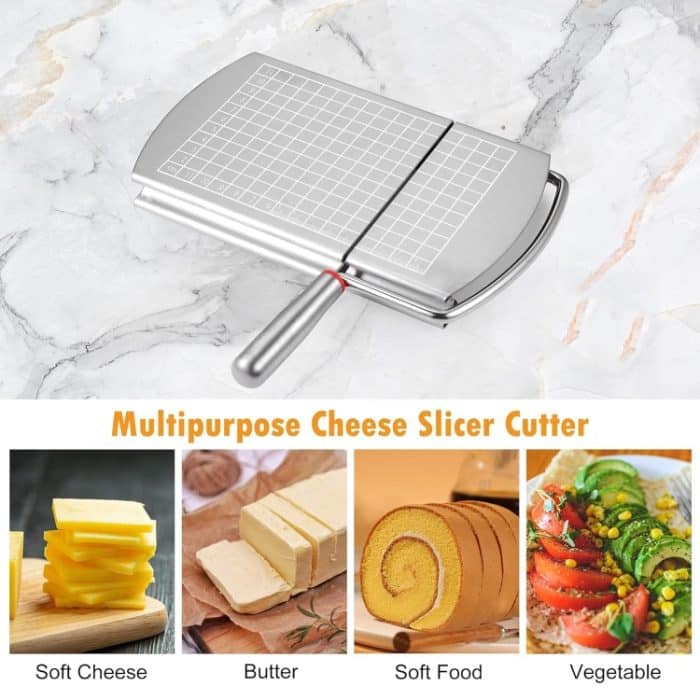 Edelstahl Waage Käsehobel Küchenwerkzeuge Brotteiler – Bild 5