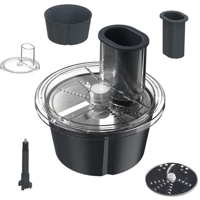 Für Thermomix TM5, TM6 5-In-1 Multifunktions-Gemüsehobel Reibe Zubehör – Bild 3