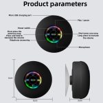 BT-07 Tragbarer, großer, wasserdichter Bluetooth-Lautsprecher mit Saugnapf für das Badezimmer – Bild 6