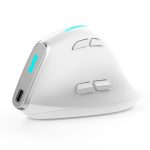 ZELOTES F36 9-Tasten Vertikaler Griff Ergonomische Programmierung Dual Bluetooth + 2,4G Drahtlose Maus, F36 (White), F36 (Black)
