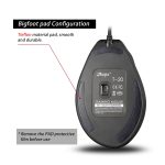 ZELOTES T20 6-Tasten Vertikalgriff Ergonomische kabelgebundene Laptop-Maus, T20 – Bild 13