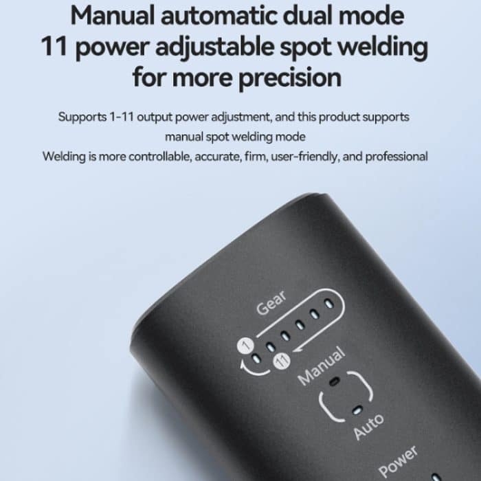 AWithZ Mini-Punktschweißgerät zum Selbermachen mit Nickelblechen, tragbar, Handgerät – Bild 12