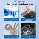 AWithZ Mini-Punktschweißgerät zum Selbermachen mit Nickelblechen, tragbar, Handgerät – Bild 14