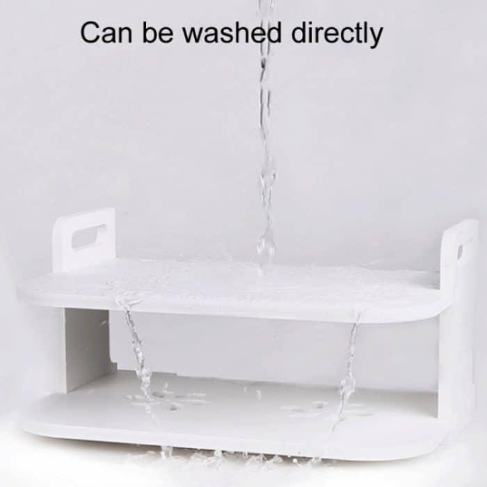 Wohnzimmer Projektor Halter Hause Wand-Montiert No-Punch Aushöhlen Set-Top Box Regal, 30cm – Bild 5