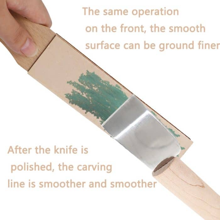 Doppelseitiges Schleifbrett für DIY-Lederwerkzeug – Bild 7