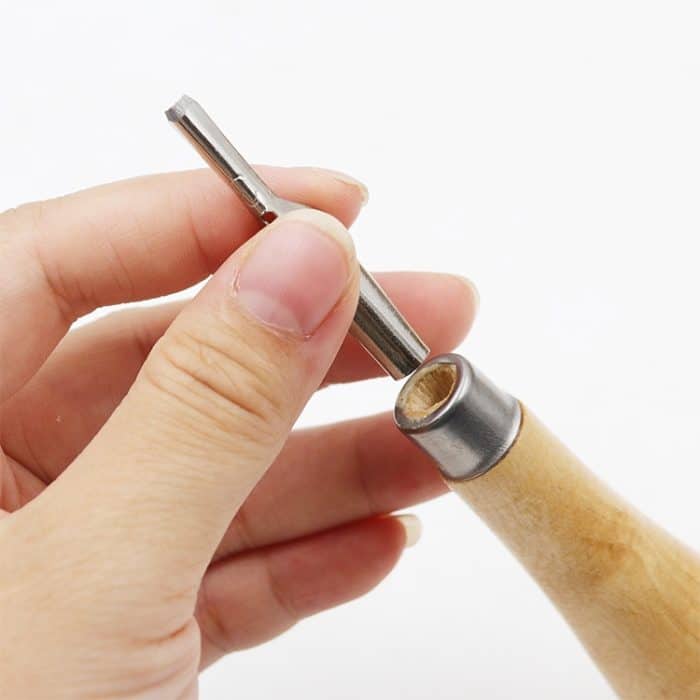 7-teiliges Set mit Holzgriff, Schnitzmesser, Kunst-Kombinationsset – Bild 5