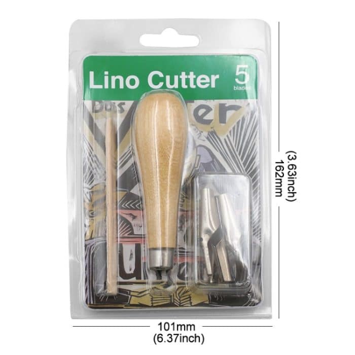 7-teiliges Set mit Holzgriff, Schnitzmesser, Kunst-Kombinationsset – Bild 7