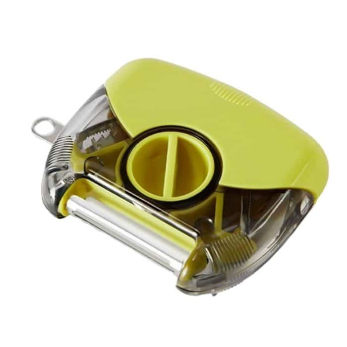 3-in-1 Multifunktions-Rotationsschäler Haushaltsküchenwerkzeuge Schaber Obstreibe – Bild 1