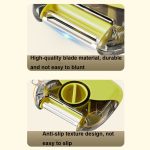 3-in-1 Multifunktions-Rotationsschäler Haushaltsküchenwerkzeuge Schaber Obstreibe – Bild 8