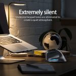 ZELOTES F-26C 8-Tasten 2,4G + Bluetooth Dual-Mode LED-Display Vertikaler Griff Kabellose Maus, F-26C – Bild 14