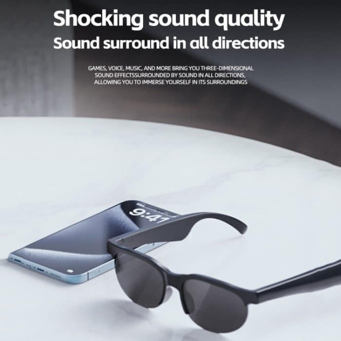 XG88Pro Smart Stereo Bluetooth Headset Brille Outdoor Radfahren Drahtlose Anrufbrille, XG88Pro – Bild 11