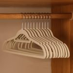 10 teile/paket 41cm Beflockung Kleiderbügel Nicht-Slip Spurlose Kleidung Rack Haken