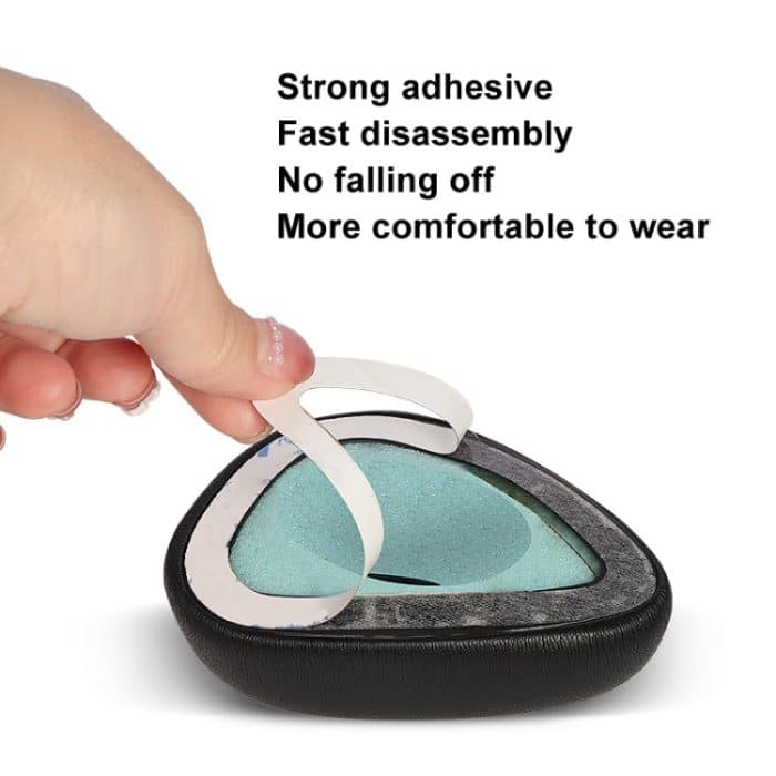 Für Razer Meka, 2 Stück Ohrenschützer aus perforiertem Proteinleder – Bild 3