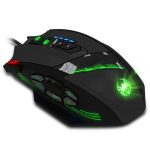 ZELOTES C12 12-Tasten Ergonomische Programmierung Benutzerdefinierte Gaming-Maus mit Kabel, C12
