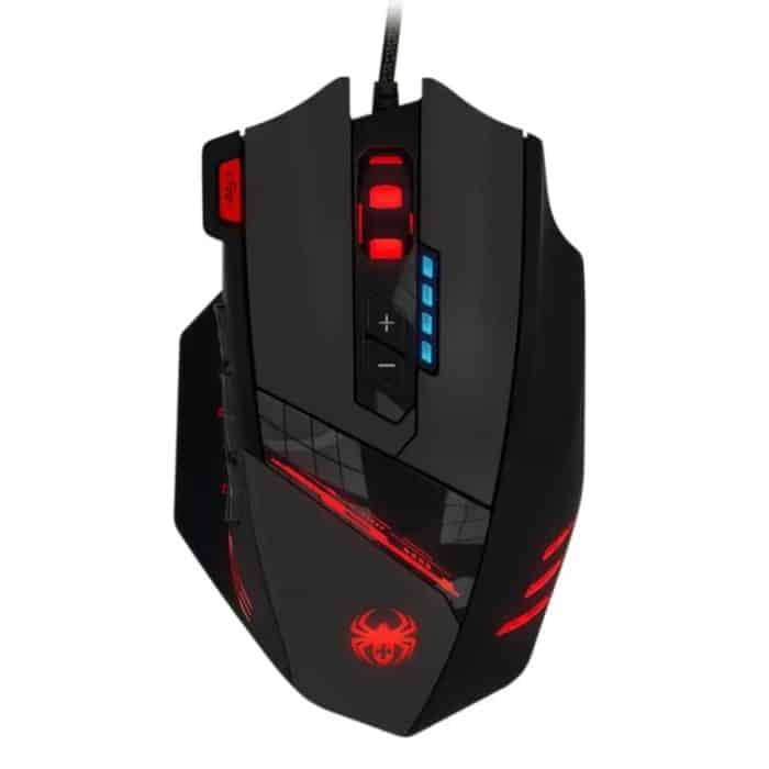 ZELOTES C12 12-Tasten Ergonomische Programmierung Benutzerdefinierte Gaming-Maus mit Kabel, C12 – Bild 2