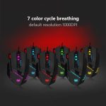 ZELOTES C12 12-Tasten Ergonomische Programmierung Benutzerdefinierte Gaming-Maus mit Kabel, C12 – Bild 5