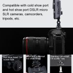 WS-300II Video-Fülllicht LED-Beauty-Shooting-Licht mit zwei Farbtemperaturen, Single Lamp+US Plug Adapter, Single Lamp+EU Plug Adapter – Bild 7