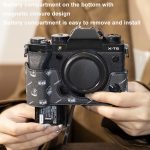 Für FUJIFILM X-T5 Cwatcun D161 Vintage Kameraständer Kamera Schutzhülle aus Leder – Bild 3