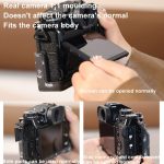 Für FUJIFILM X-T5 Cwatcun D161 Vintage Kameraständer Kamera Schutzhülle aus Leder – Bild 5