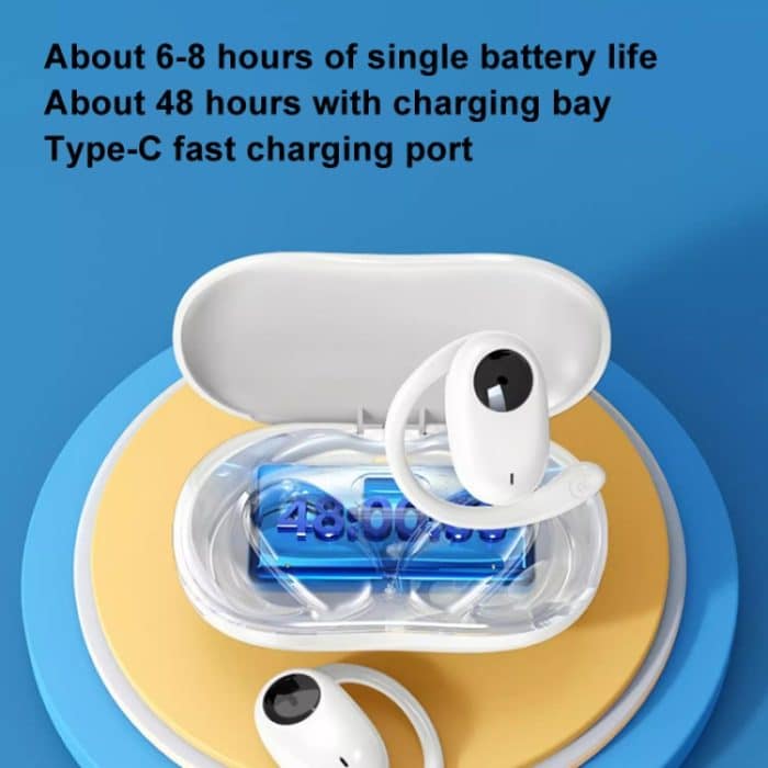 Drahtlose Bluetooth-Kopfhörer mit hängendem Ohr und Knochenleitung, keine offenen In-Ear-Sportkopfhörer – Bild 3