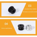2 stücke Metall 3/8 Weibliche Zu 5/8-27 Männlichen Adapter Schrauben Mikrofon Steht Umwandlung Foto Zubehör – Bild 5