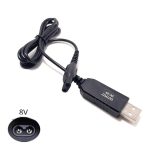 Für Philips Rasierer HQ850 8V USB Ladekabel Netzkabel