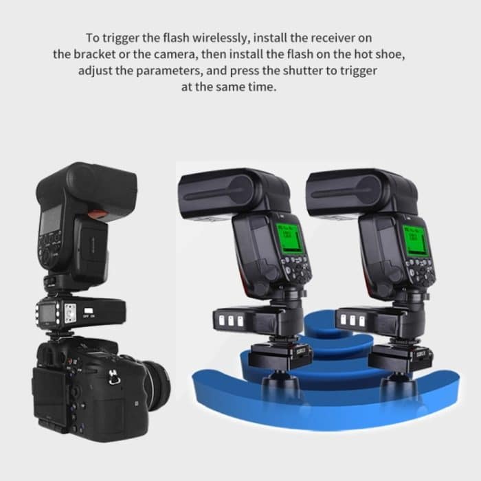 Pixel King Pro Kamera Kabelloser Funkblitz TTL Sender und Empfänger, For Nikon, For Sony – Bild 12