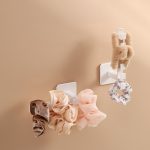 Punch-freies Partition L-förmigen Stirnband und Haar Zubehör Lagerung Rack Hut Lagerung Regal – Bild 5