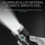 Aluminium Ring 8 Löcher Gerade Taschenlampe Outdoor Camping Taschenlampe, W5185 – Bild 5