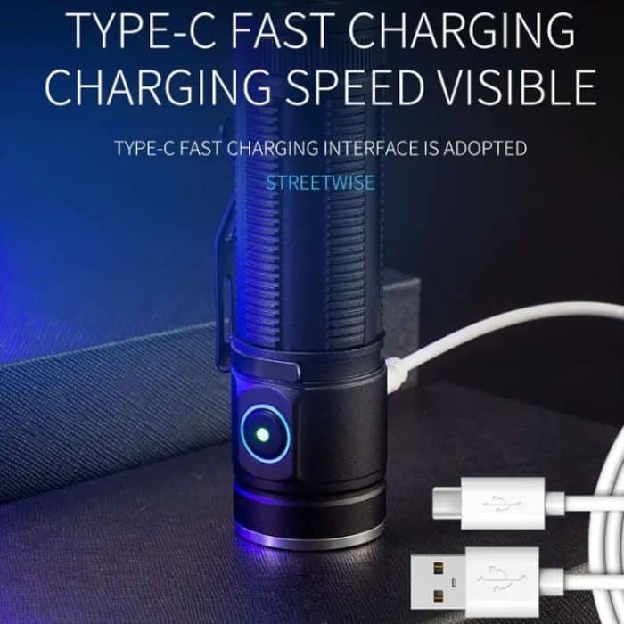 Stifteinsatz 6 Löcher Taschenlampe Outdoor Mini Taschenlampe, W5184 – Bild 9