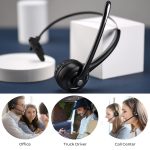 Bluetooth 5.0 Mono Kabelloses Business-Headset Kundenservice-Headset – Bild 6