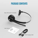 Bluetooth 5.0 Mono Kabelloses Business-Headset Kundenservice-Headset – Bild 8