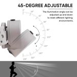 Outdoor Radfahren USB Aufladen Starkes Licht Hohe Helligkeit COB Scheinwerfer – Bild 3