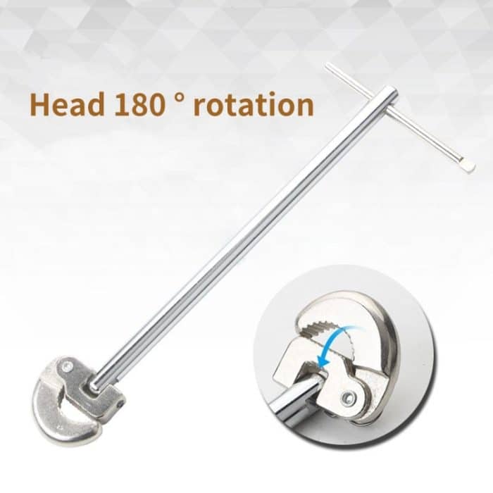 Multifunktionaler Waschbeckenschlüssel für heiße und kalte Wasserhähne – Bild 3