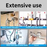 Multifunktionaler Waschbeckenschlüssel für heiße und kalte Wasserhähne – Bild 6