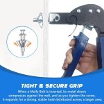 Halbautomatisches Hohl-Gecko-Spanner-Expansionsschraube Manuelles Installationswerkzeug, 72pcs /Set, Single – Bild 10