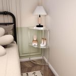 Acryl 3-Schicht Wand Ecke Tisch Für Wohnzimmer Schlafzimmer Bad Platzierung Lagerung, YX141 – Bild 5