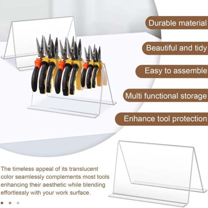 Acryl-Schmuckzangen-Organizer, multifunktionales Werkzeug-Ausstellungsregal, YX138 – Bild 4