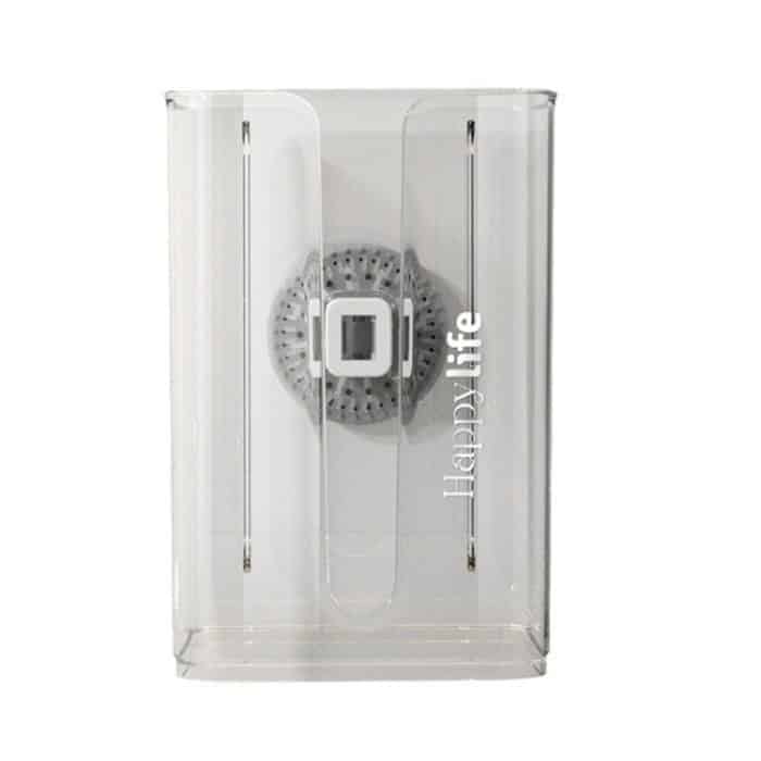 Tissue-Box-Halter mit Saugnapf Wandmontierte Tissue-Box-Abdeckung – Bild 1