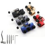 Tragbarer handgeführter elektrischer Sägekettenschärfer mit Handkurbel und 3 Schleifköpfen – Bild 2