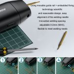 Tragbares, handgeführtes Punktschweißgerät mit Lithiumbatterie und Nickelblech von AwithZ mit Farbbildschirm – Bild 8