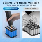 Tragbares, handgeführtes Punktschweißgerät mit Lithiumbatterie und Nickelblech von AwithZ mit Farbbildschirm – Bild 10