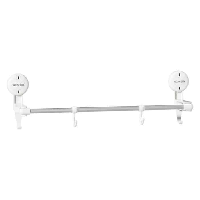 Saugnapf Handtuchhalter Home rotierenden Regal Küche Bad Lagerung Aufhänger beweglichen Haken – Bild 1