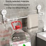 Saugnapf Handtuchhalter Home rotierenden Regal Küche Bad Lagerung Aufhänger beweglichen Haken – Bild 8