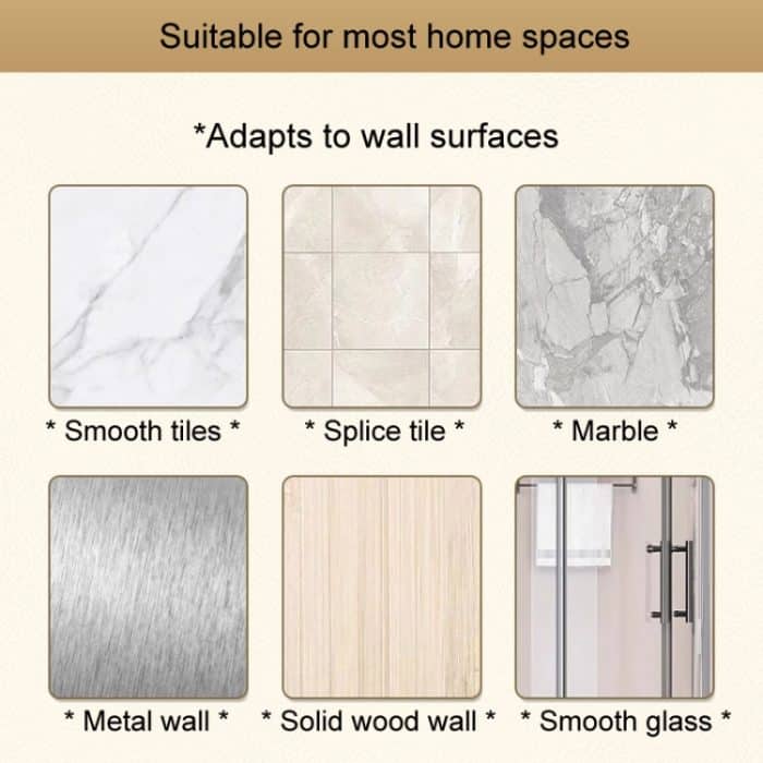 5 stücke Starke Nicht-Markierende Klebe Haken Nagel-Freies Klebrige Haken Badezimmer Tür Wand Kleiderbügel – Bild 9