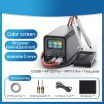 AWithZ Energiespeicherkondensator 18650 Lithiumbatterie DIY Nickelblech-Punktschweißgerät, EU Plug, US Plug, UK Plug – Bild 2