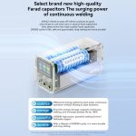 AWithZ Energiespeicherkondensator 18650 Lithiumbatterie DIY Nickelblech-Punktschweißgerät, EU Plug, US Plug, UK Plug – Bild 3