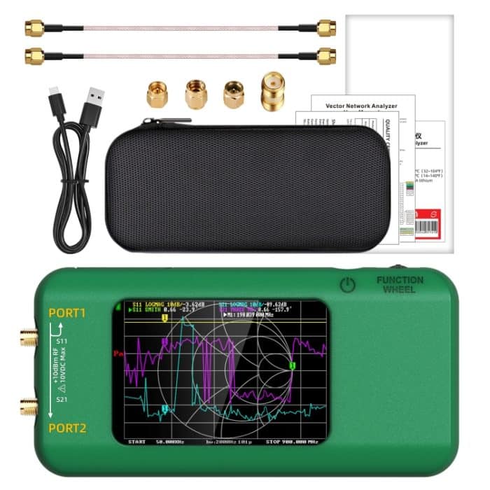 Handheld-Vektor-Netzwerkanalysator Bunter Bildschirm-Netzwerktester, P5 – Bild 12