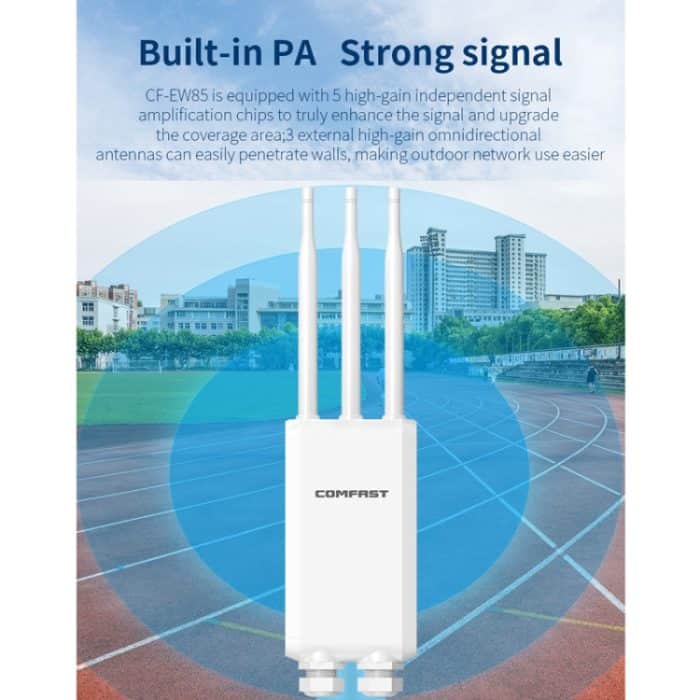 COMFAST CF-EW85 1300Mbps 2,4G/5,8G Gigabit Wireless AP Signalverstärker unterstützt DC/POE Stromversorgung, US Plug, EU Plug, UK Plug, AU Plug – Bild 6
